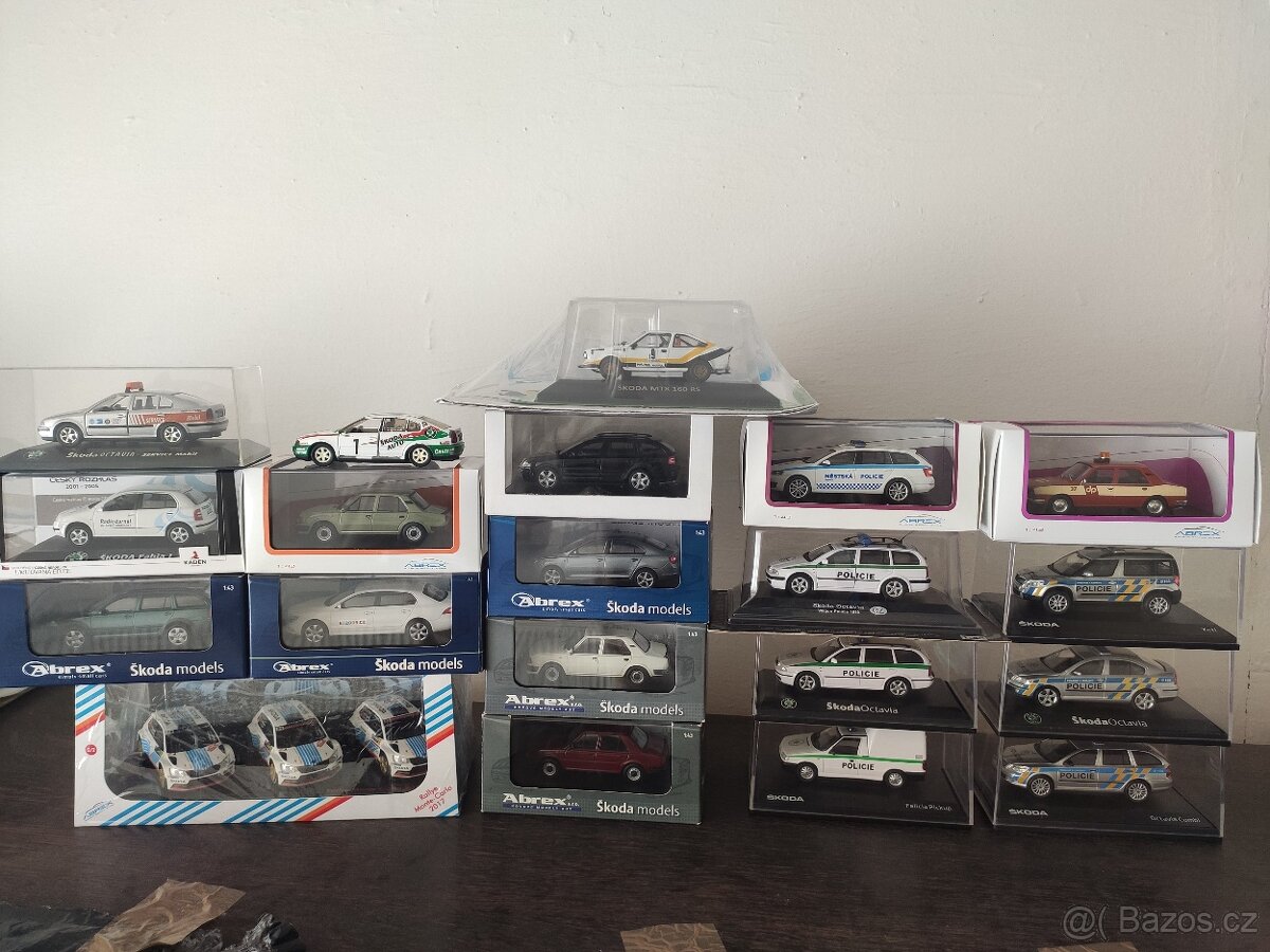 Modely Abrex,Kaden,De Škoda 1:43
