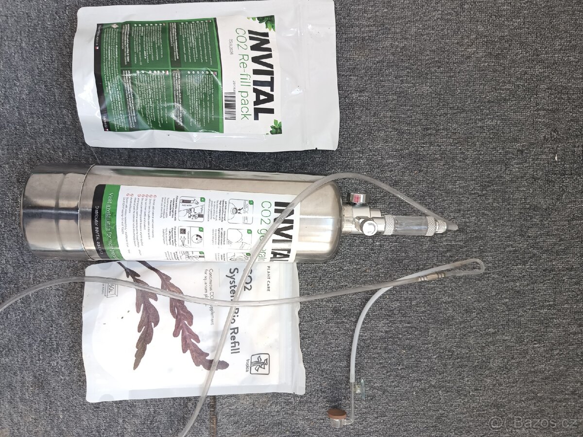 Prodám systém CO2 k akváriu