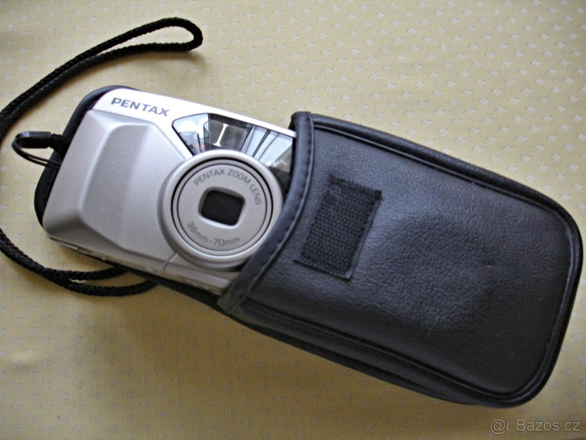 Prodám fotoaparát PENTAX  ESPIO+pouzdro a návod k použití
