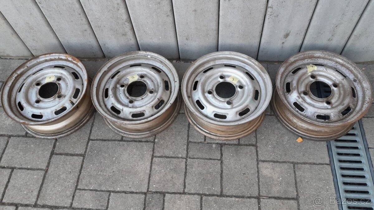 Plechové disky Škoda 4x130 120 130 R13