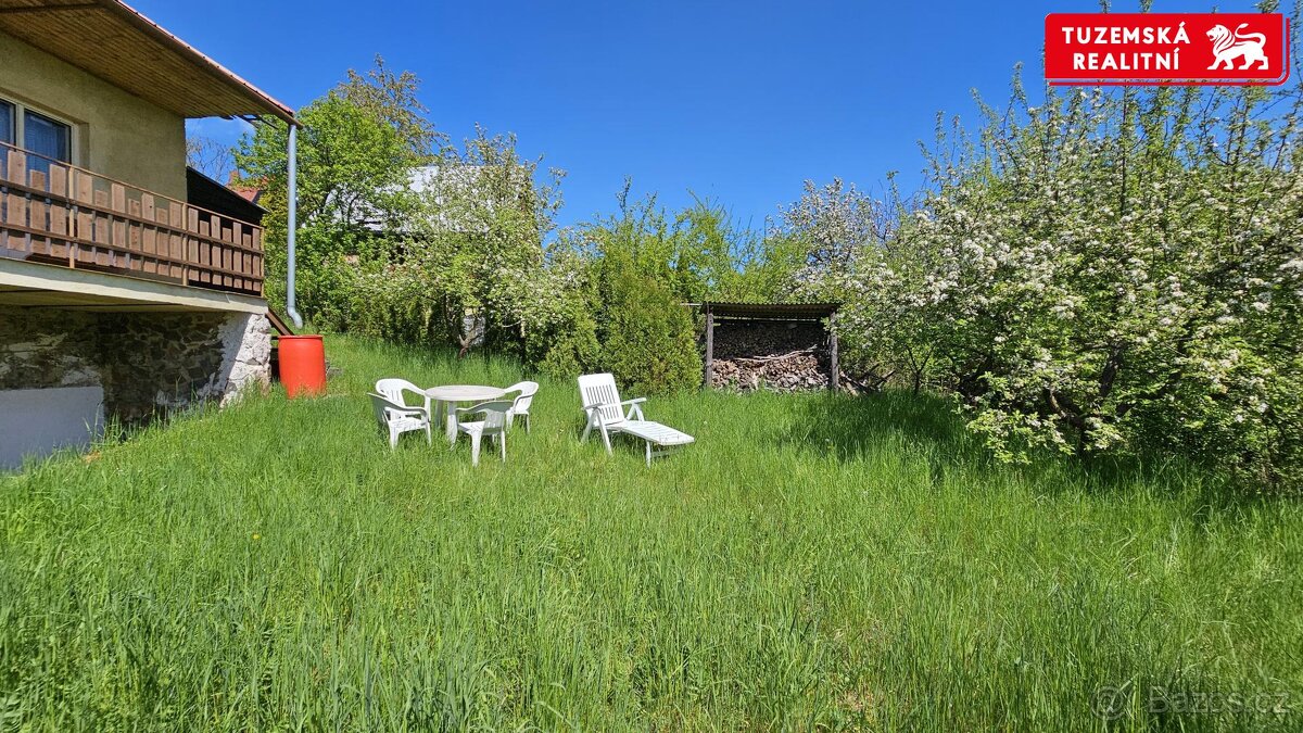 Celozděná chata 2+kk, 61m2, se zahradou, Jevíčko.