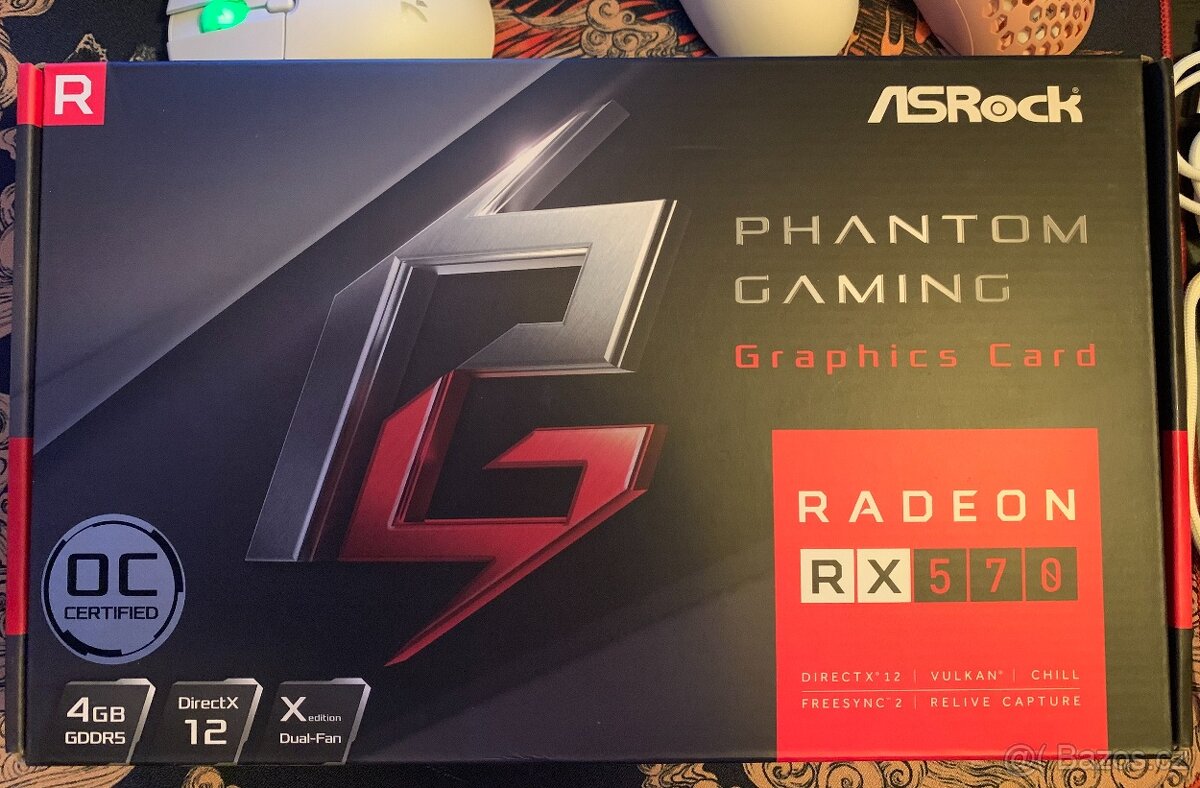 ASRock Phantom Gaming X RX 570 4GB OC