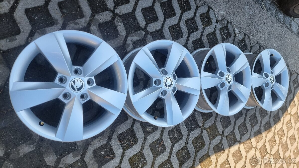 Škoda 57A601025S alu kola NANUQ 16" Karoq,Yeti.
