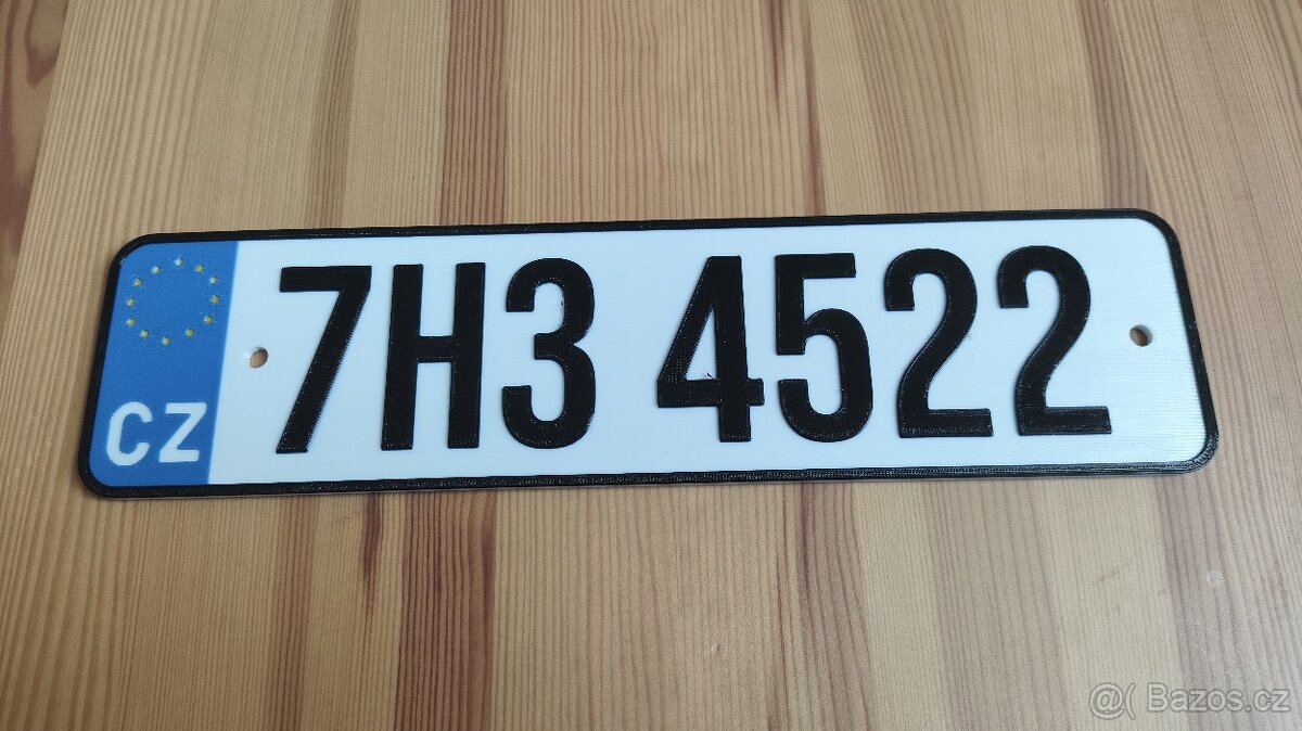 SPZ pro vozík PAV 40/41