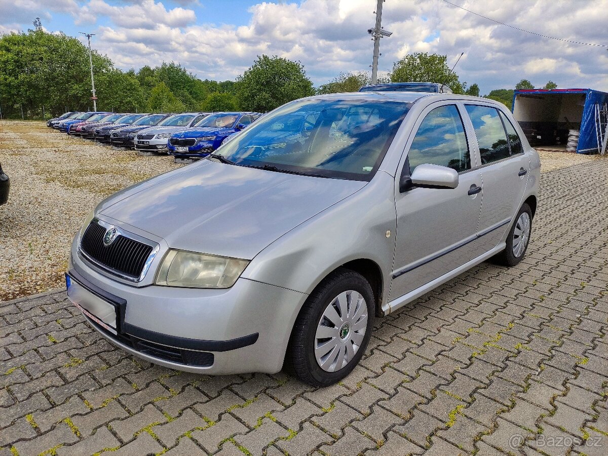 ŠKODA FABIA 1.9 TDi, KLIMATIZACE, CENTRÁL,EL.OKNA