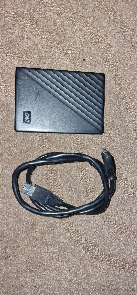 Externí disk Western Digital 1tb zanovni