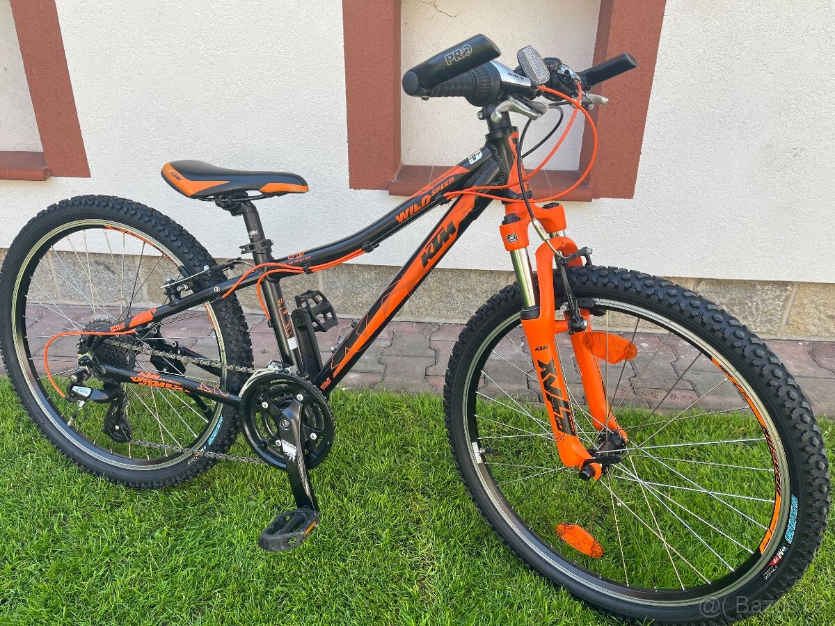 Dětské KTM 24 p.c.11000 Kč jako NOVÉ