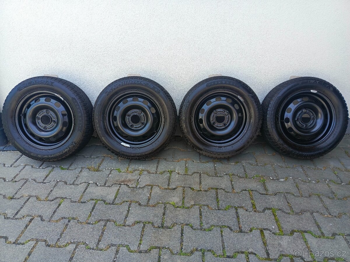 KOMPLETNÍ ZIMNÍ KOLA FORD FUSION VČ. PNEU 97%
