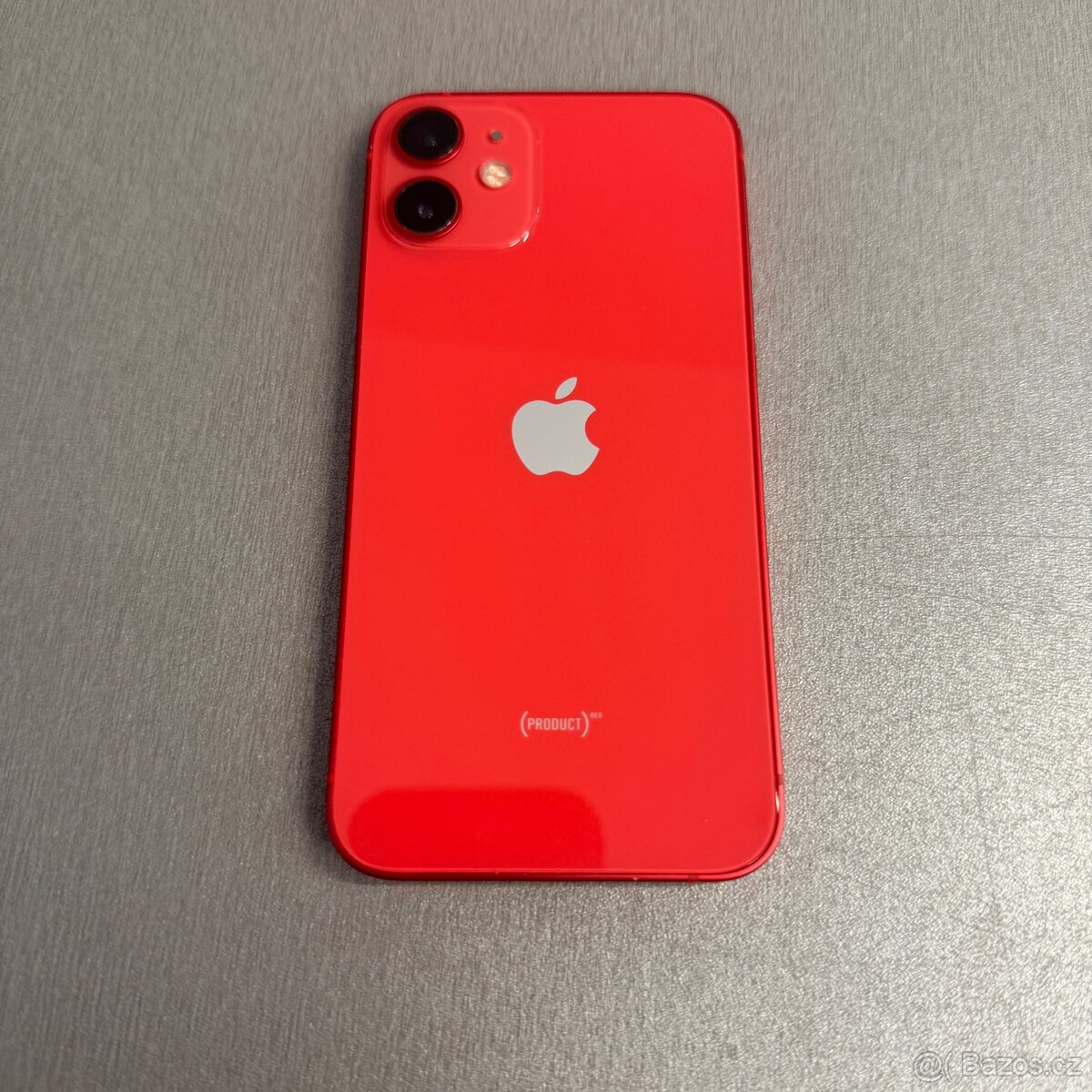 iPhone 12 mini 128GB červený, 100% baterie, záruka