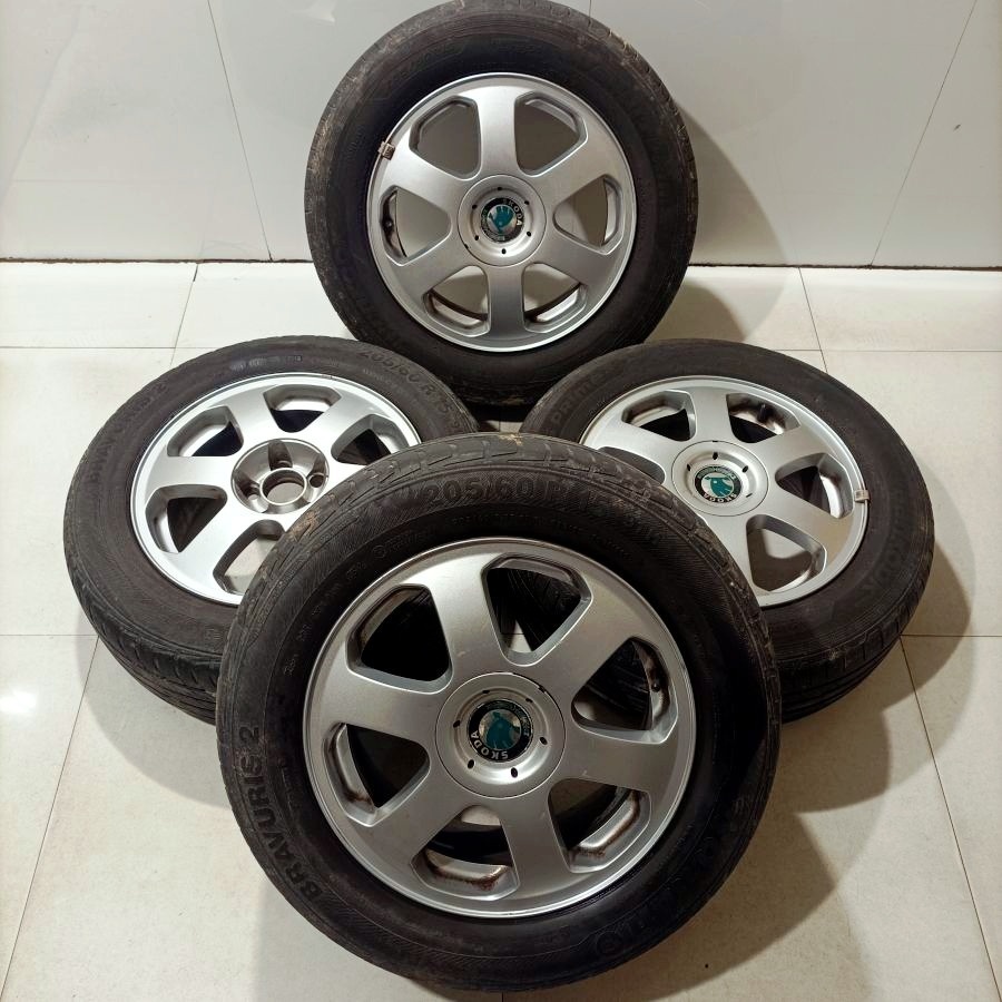15" ALU kola – 5x100 – ŠKODA (VW, AUDI, SEAT) Disky: Elekt