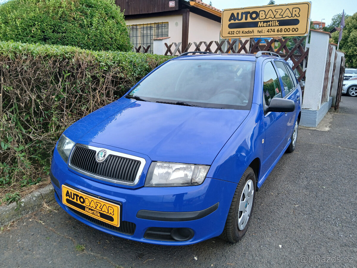 Škoda Fabia Com 1.4 59kW serviska