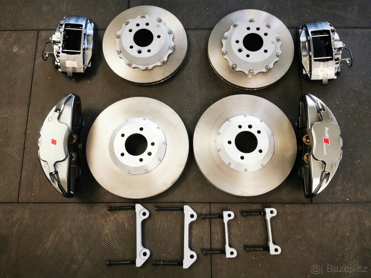BRZDIČE ALCON BREMBO AUDI Q7 V12 + KOTOUČE NA ZAKÁZKU