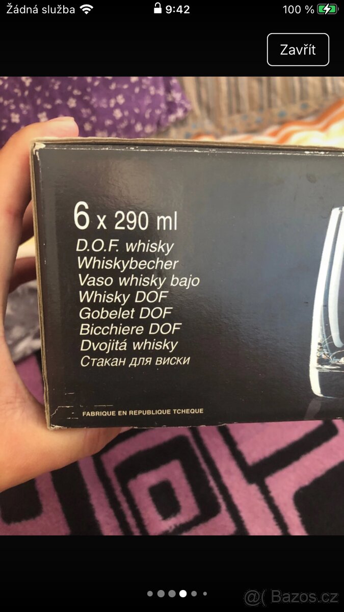 Whiskové skleničky