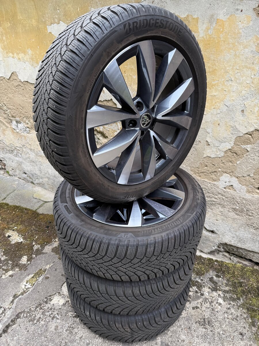 Zimní ALU sada kol Škoda Kodiaq II 235/50 R19 Lefka