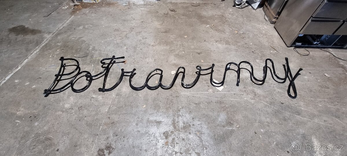 Světelná reklama POTRAVINY