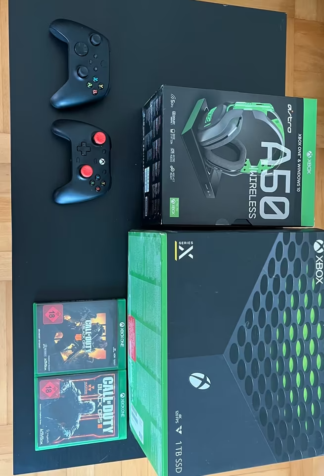 Xbox series x s kompletem
