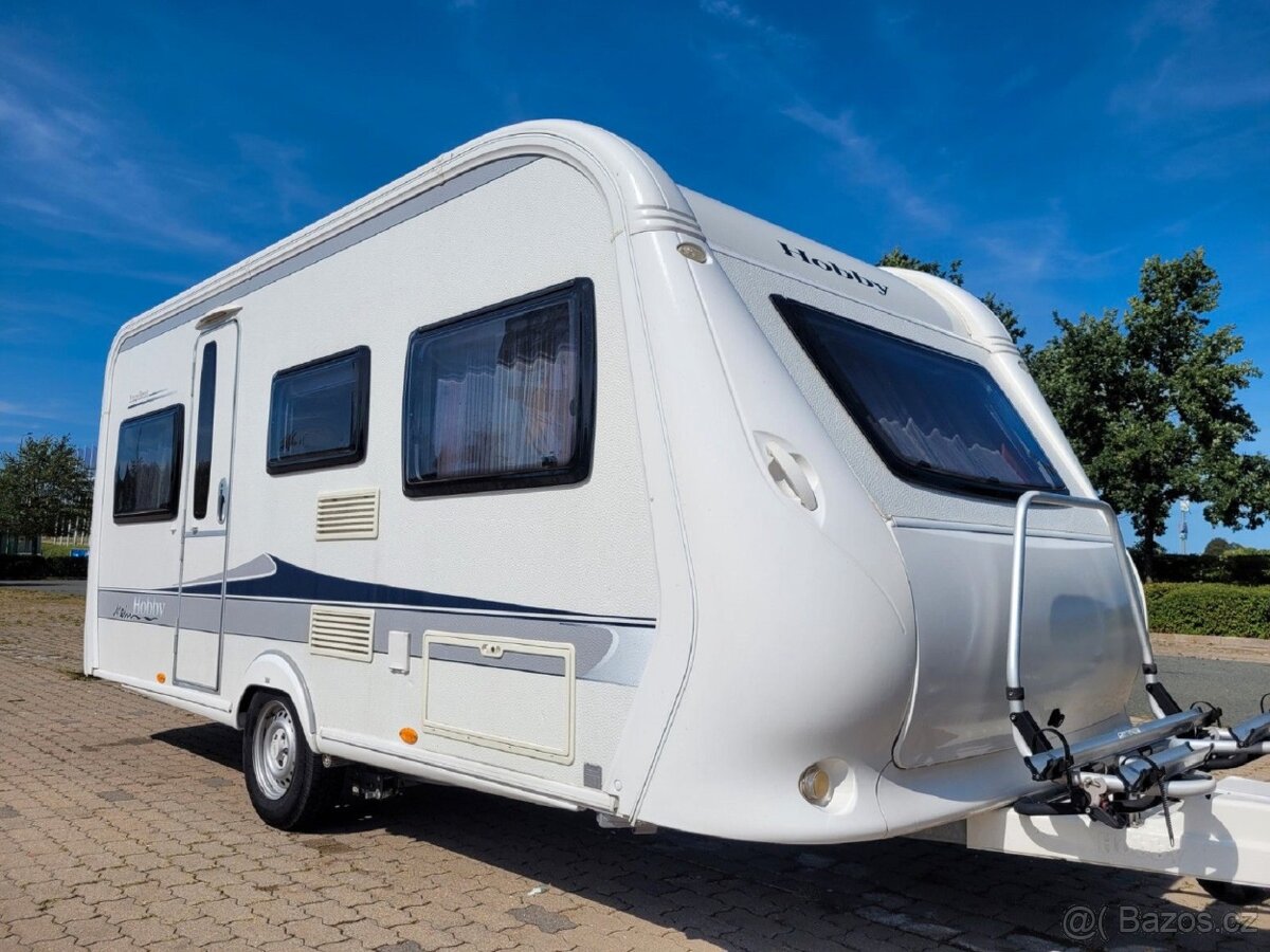 Karavan |Hobby 455UFExcellent|Sprcha+WC+TV+1300Kg