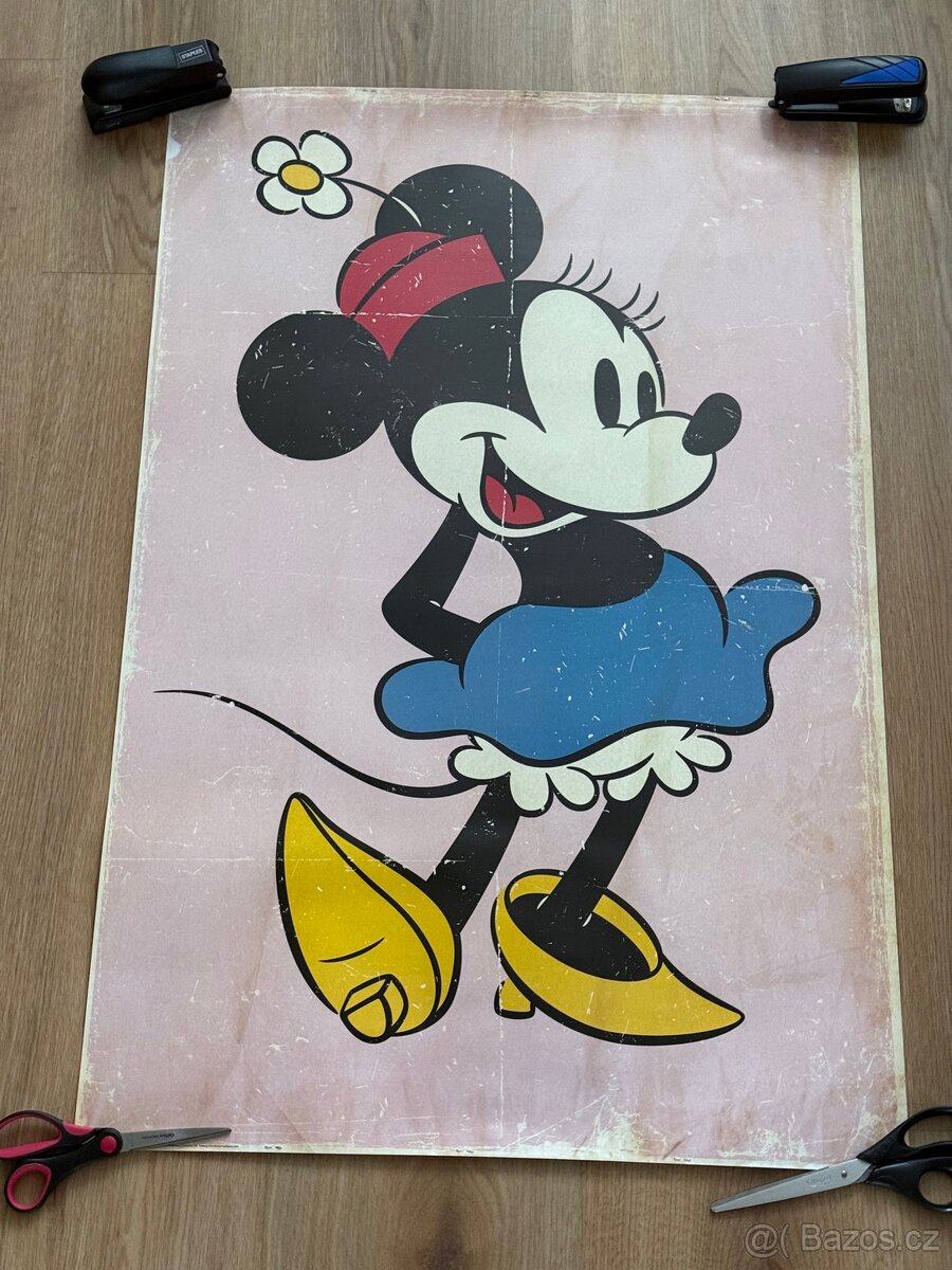 MEGA filmový plakát Minnie (Mickey Mouse) 61x91 cm film děti