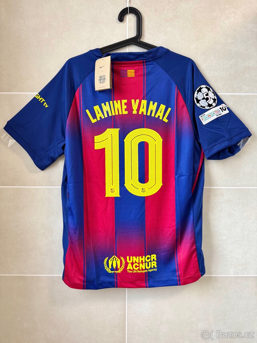 FC Barcelona domácí dres 25/26 – Lamine Yamal #10