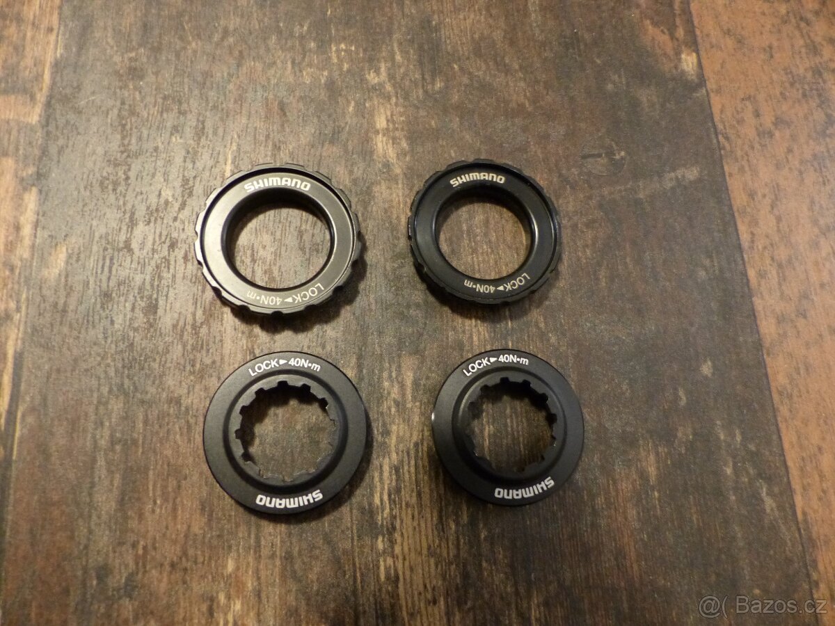 Shimano Center Lock závěrná matice, 15 a 20mm