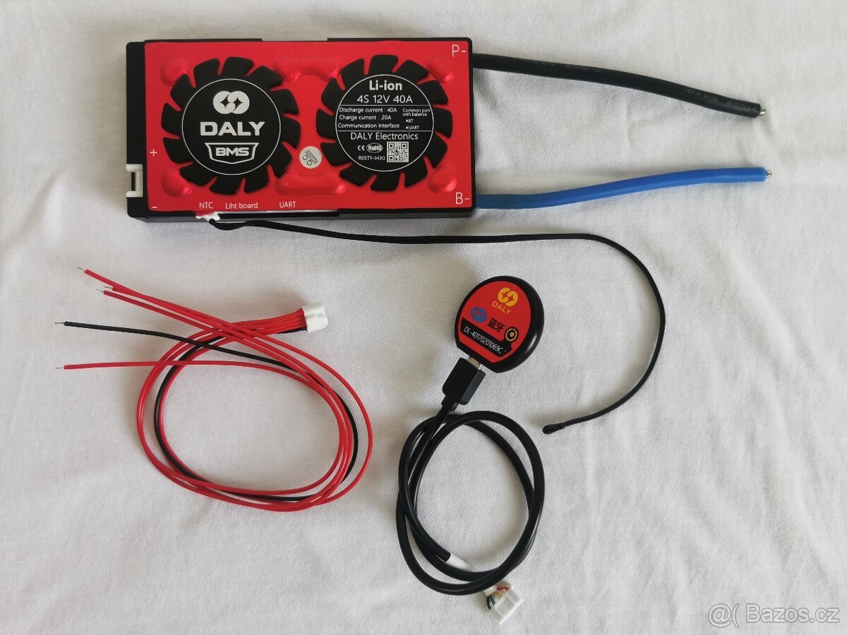 Daly Smart BMS - Li-Ion 4s 12V 40A