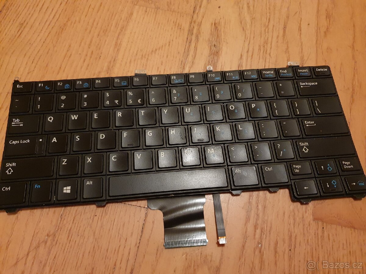 Podsvícená klávesnice pro dell e7240 a e7440.