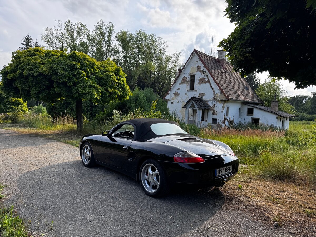 Střecha soft top, Porsche Boxster 986