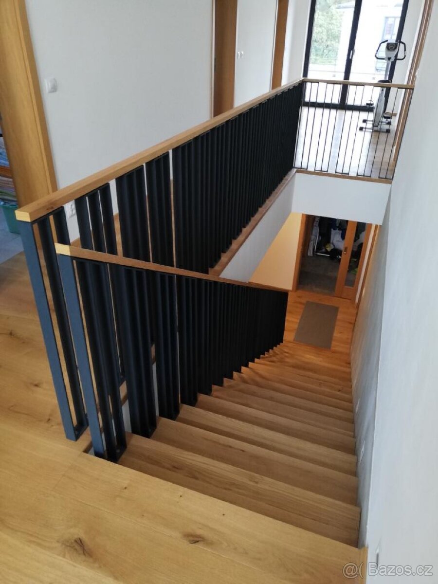 schodiště, zábradlí