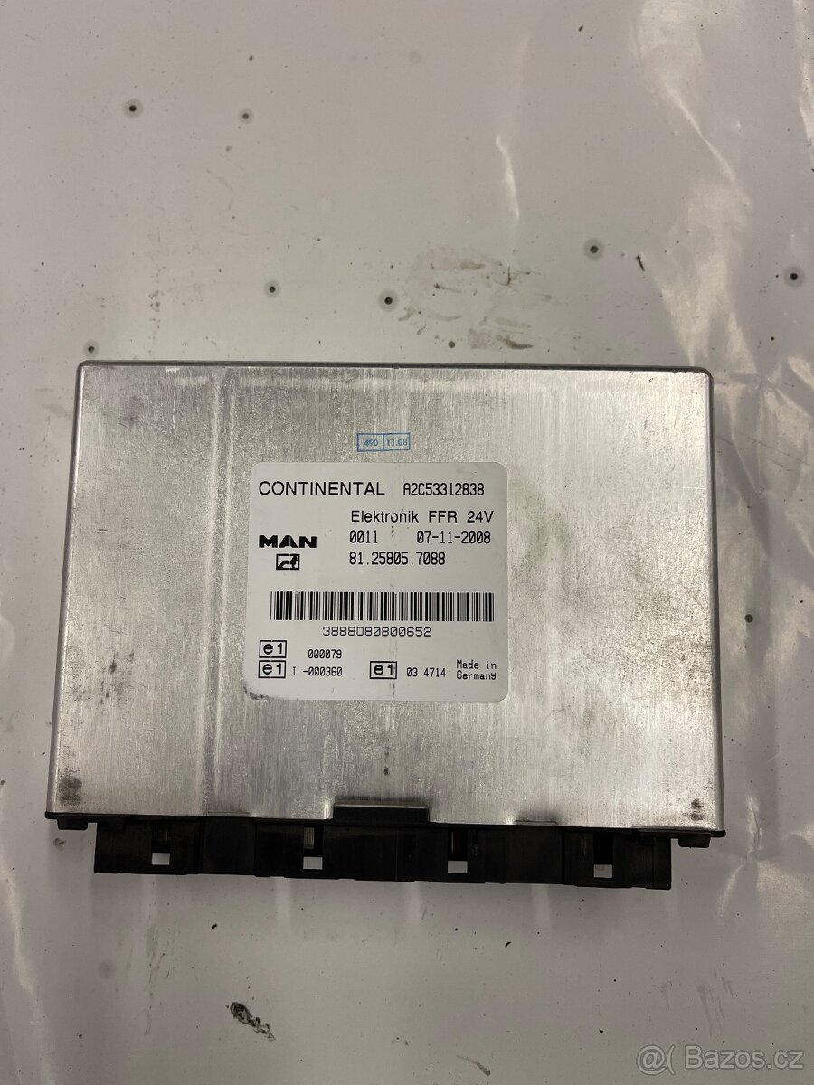 MAN TGA TGX jednotka Siemens VDO