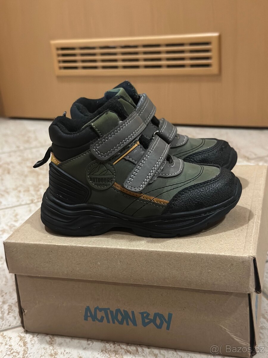 Action Boy Kotníková obuv AVO-299-069 Khaki