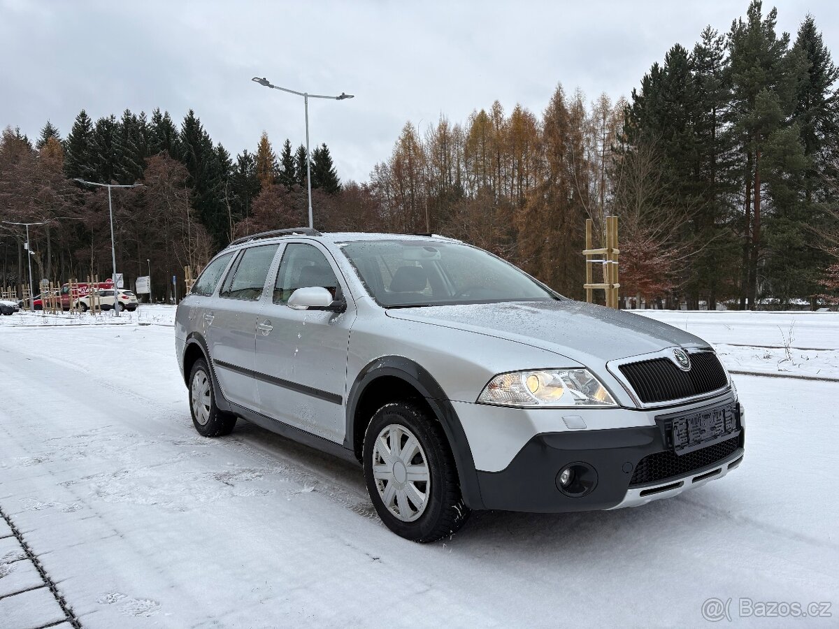 Škoda Octavia Scout TOP STAV – 2.0 TDI, 103 kW – 2009