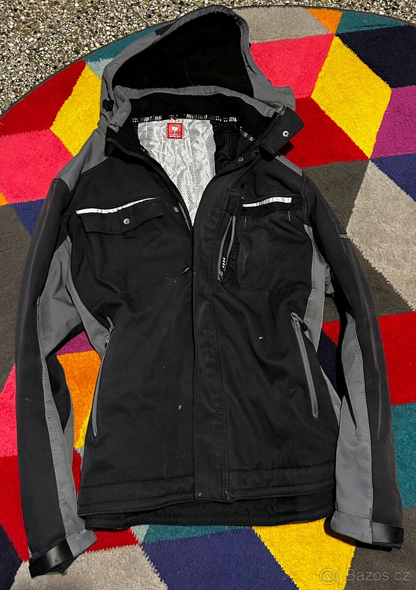 Engelbert STRAUSS- PROFI PÁNSKÁ softshell bunda podzim-zima