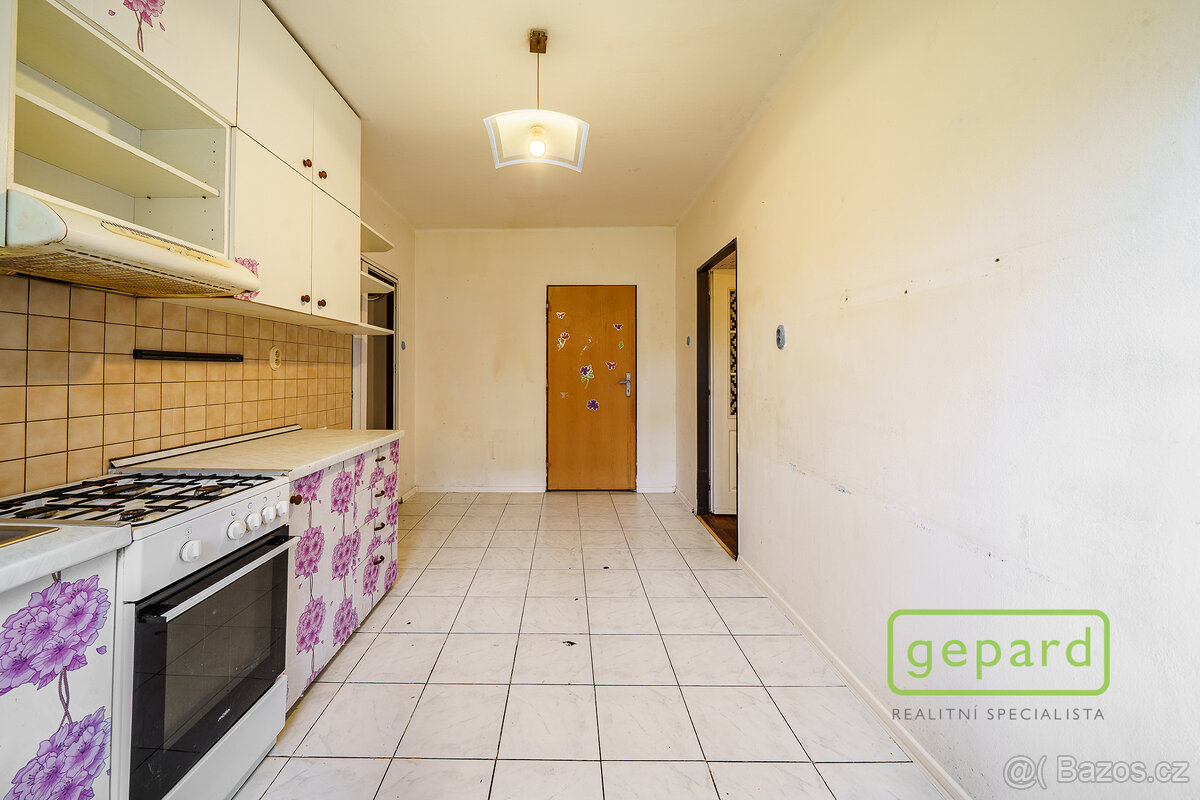 Prodej suterénního bytu 2+1, 53 m², Evropská ul., Cheb