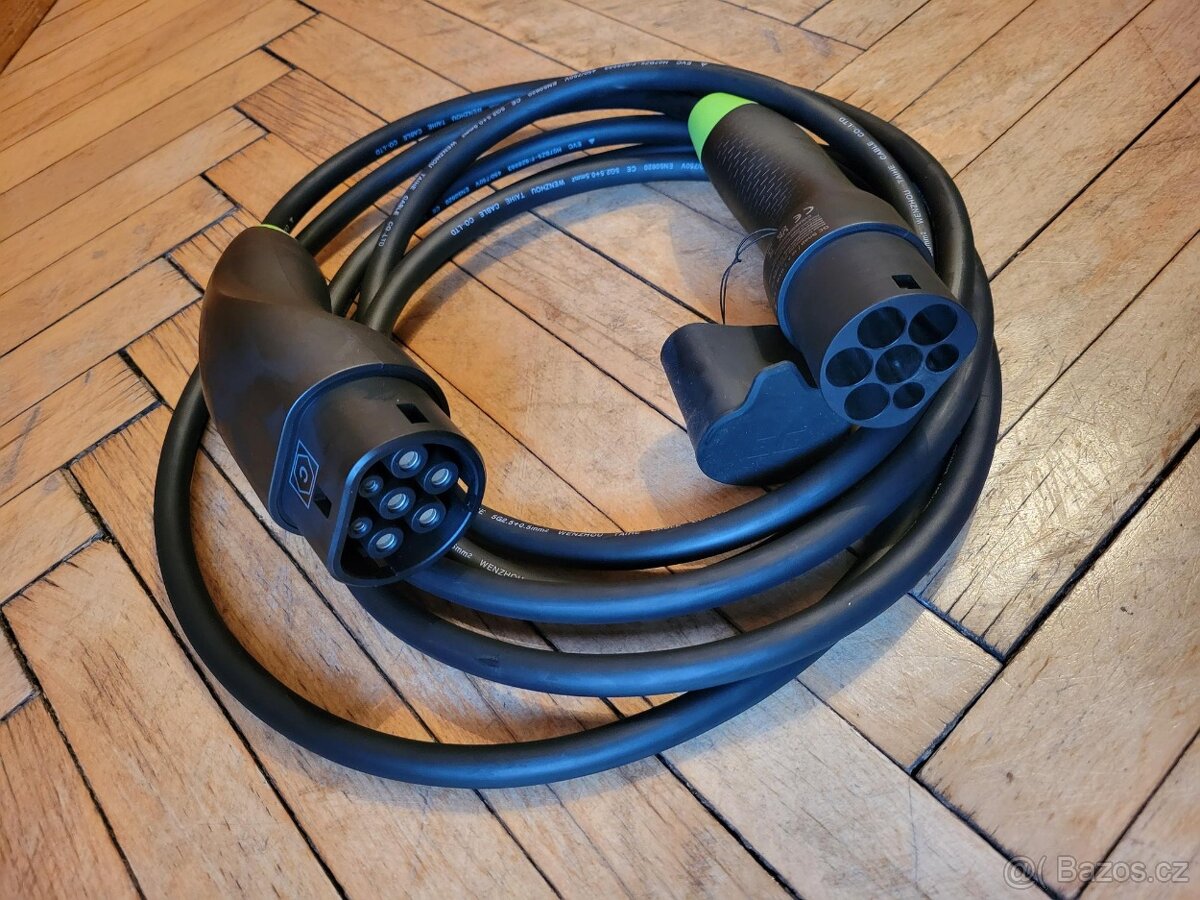 Nabíjecí kabel pro elektromobily Green Cell GC Snap