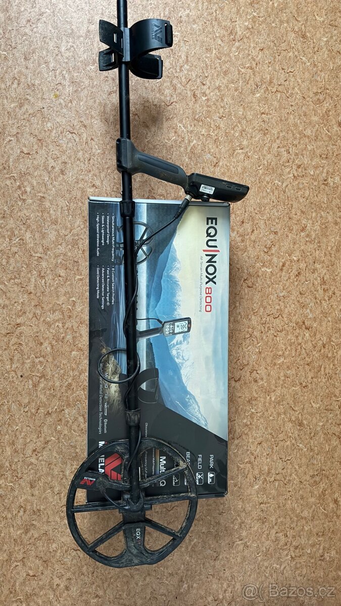 Minelab eqinox 800 + dohledávačka