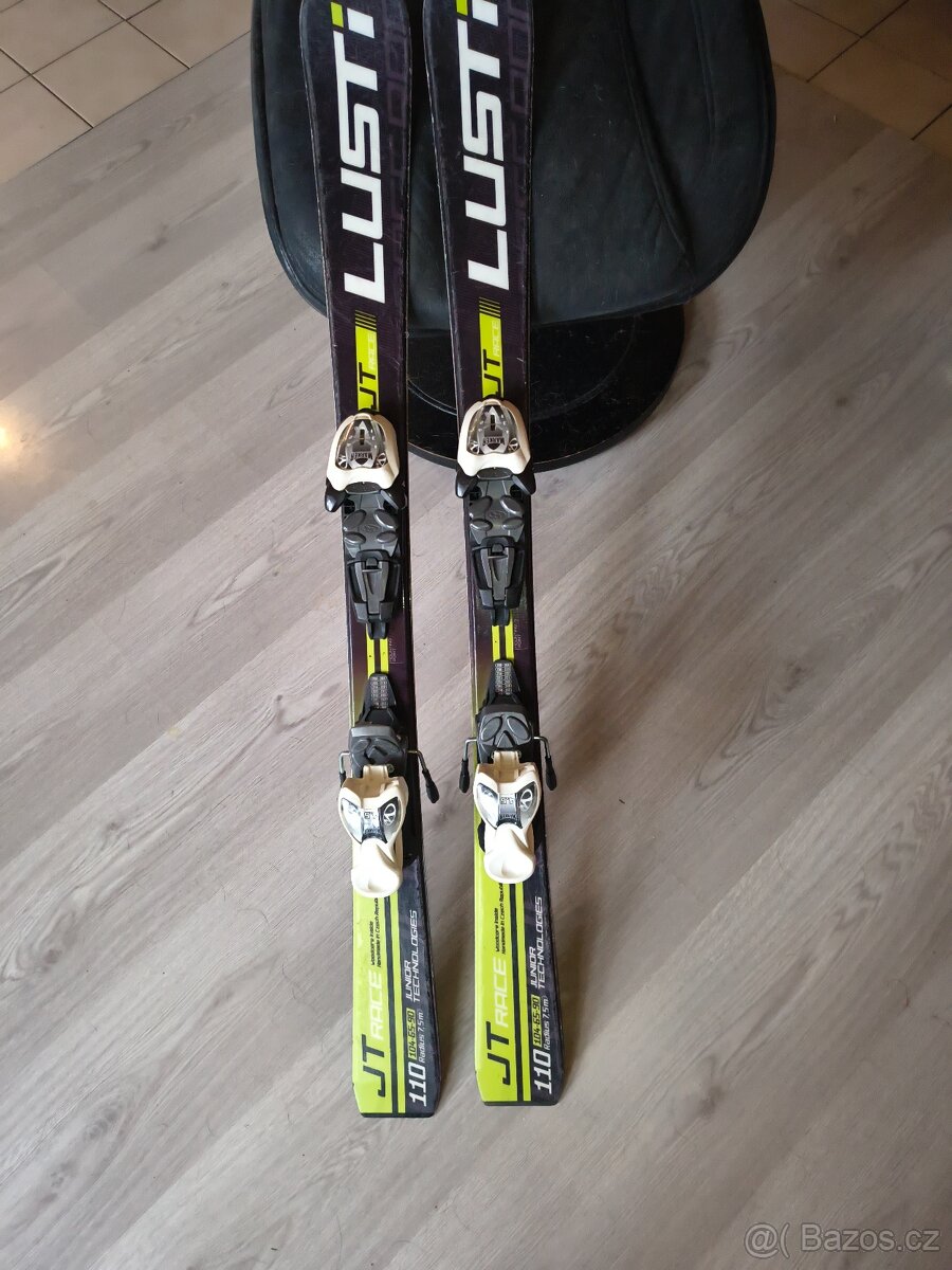 Prodám dětské lyže 75, 100 a 120cm