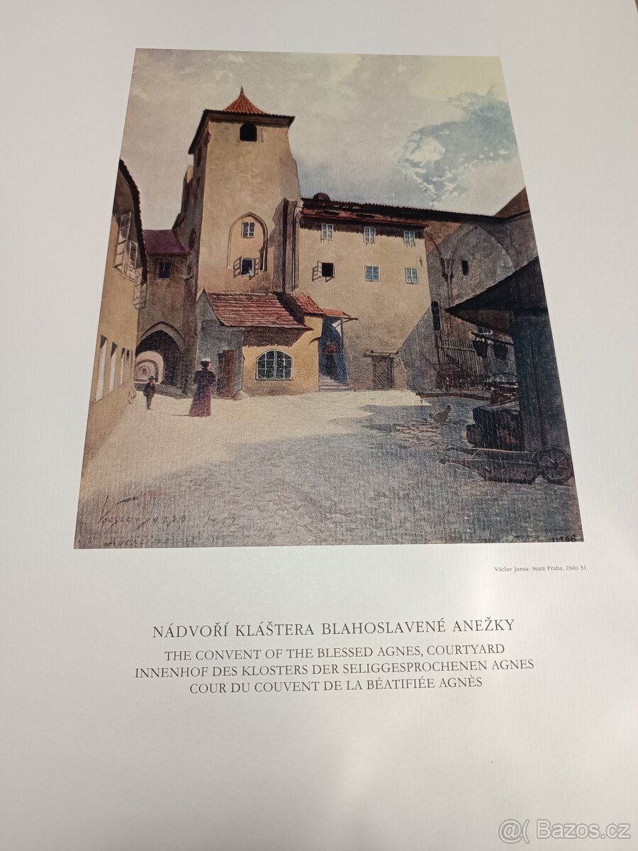 Reprodukce akvarelových maleb českého malíře Václava Jansy