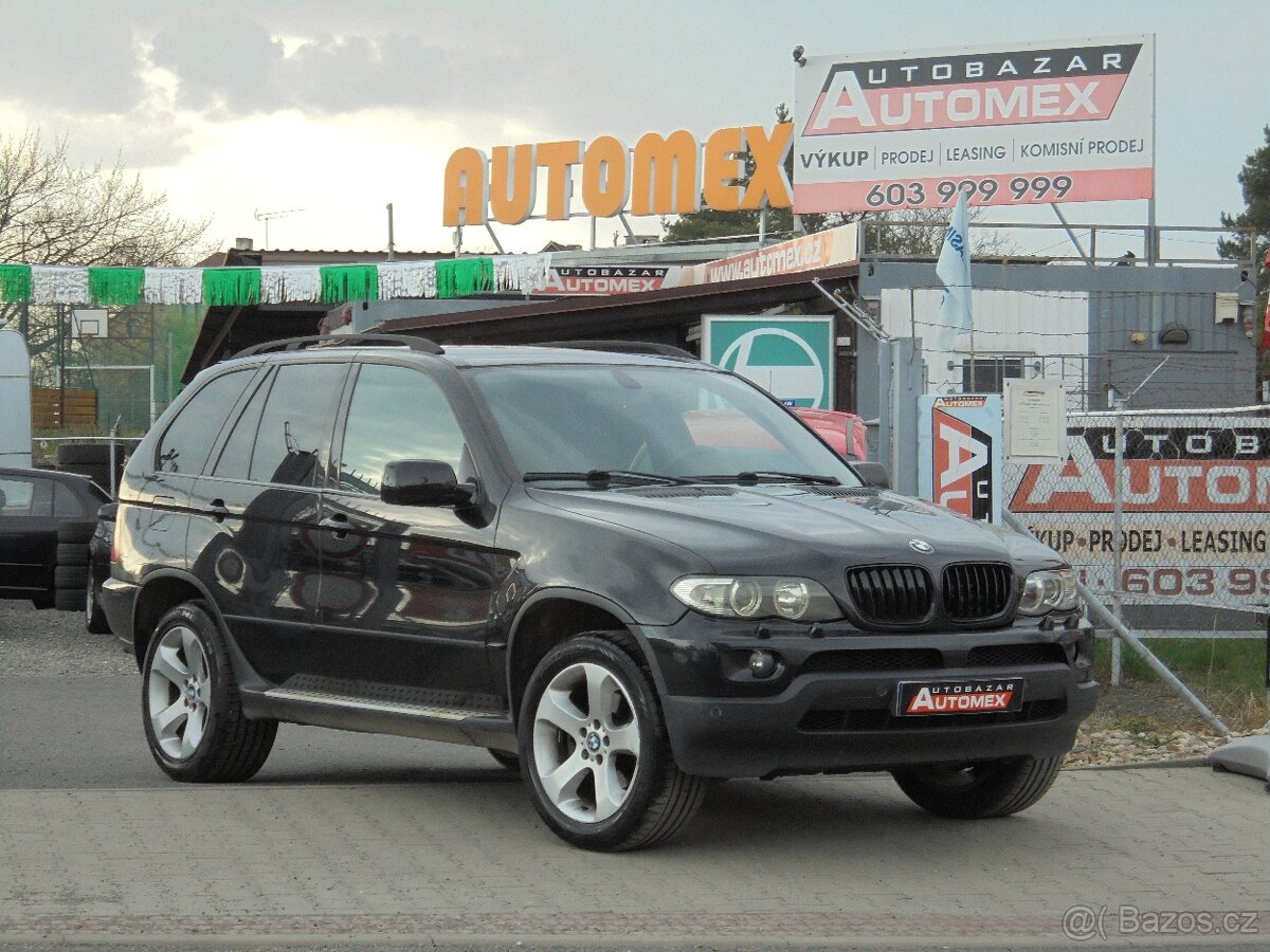 BMW X5 3.0D- AUTOMAT- KŮŽE- 4x4