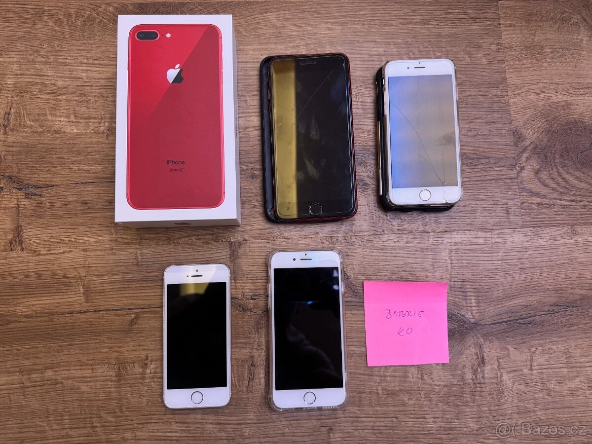 Mobilní telefon Apple Iphone 5S 32GB, 6, 6S, 8 Plus 64GB