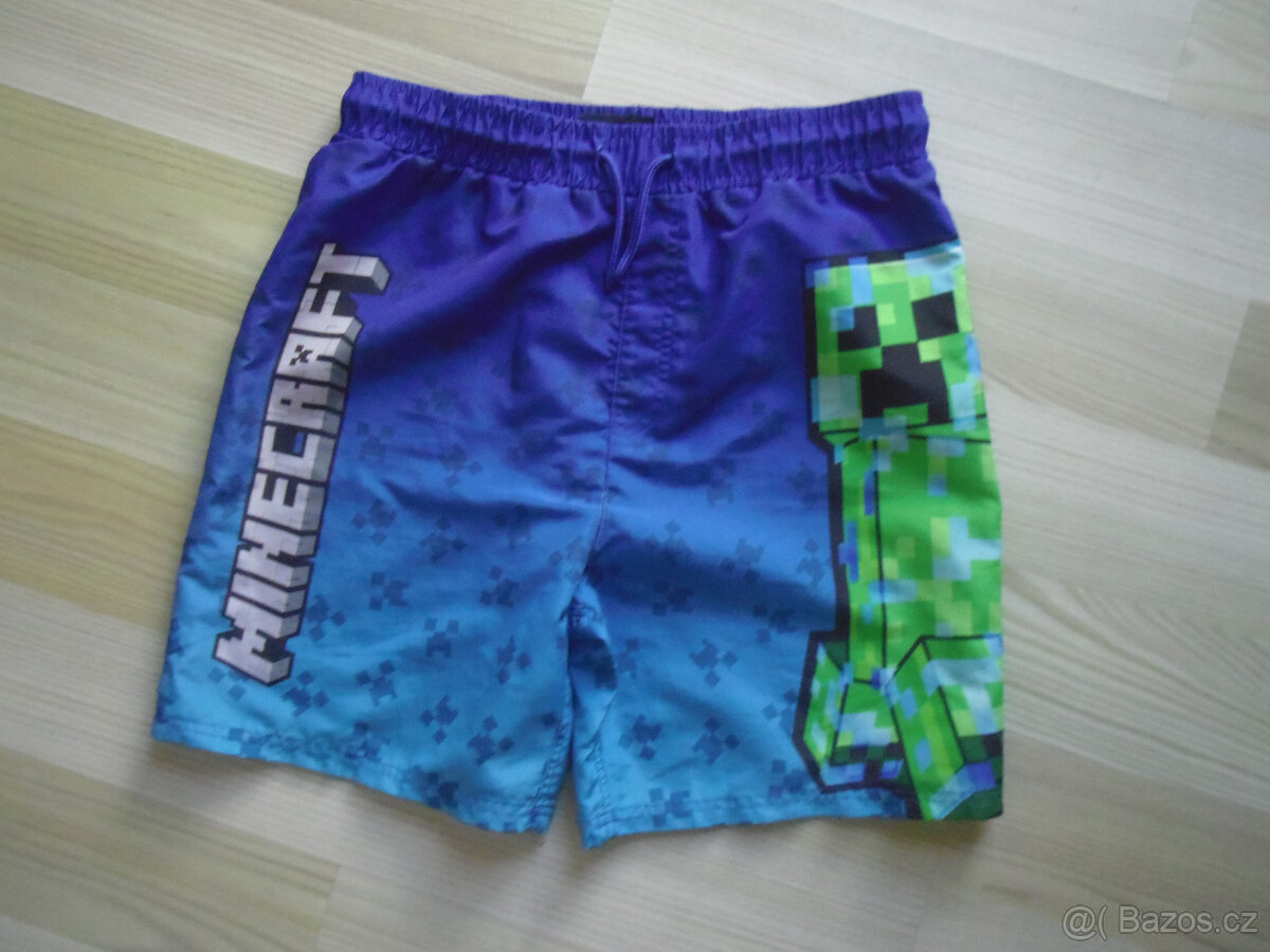 Plavky Minecraft vel. 146/152