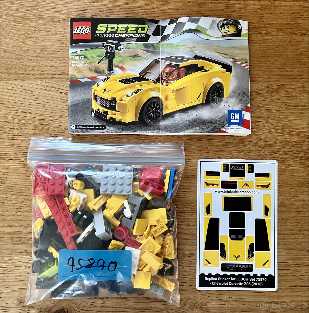 LEGO 75870 Speed Champions - Chevrolet Corvette Z06