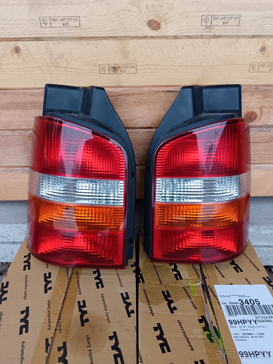Zadní světla Caravelle T5