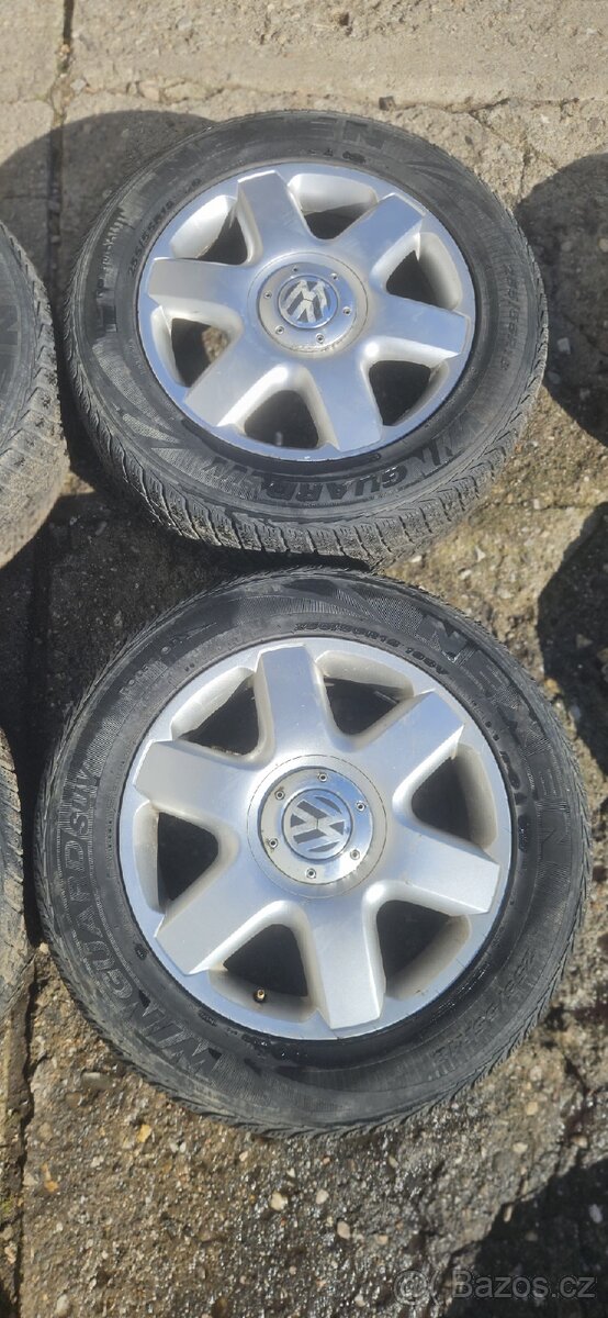 Alu kola r18 5x130 Touareg, zimní 255/55