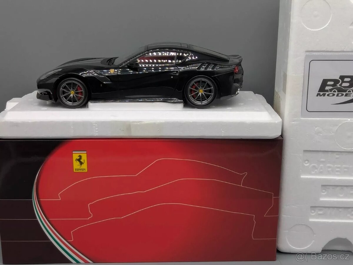 1:18 - Ferrari F12 TDF Black Daytona - BBR