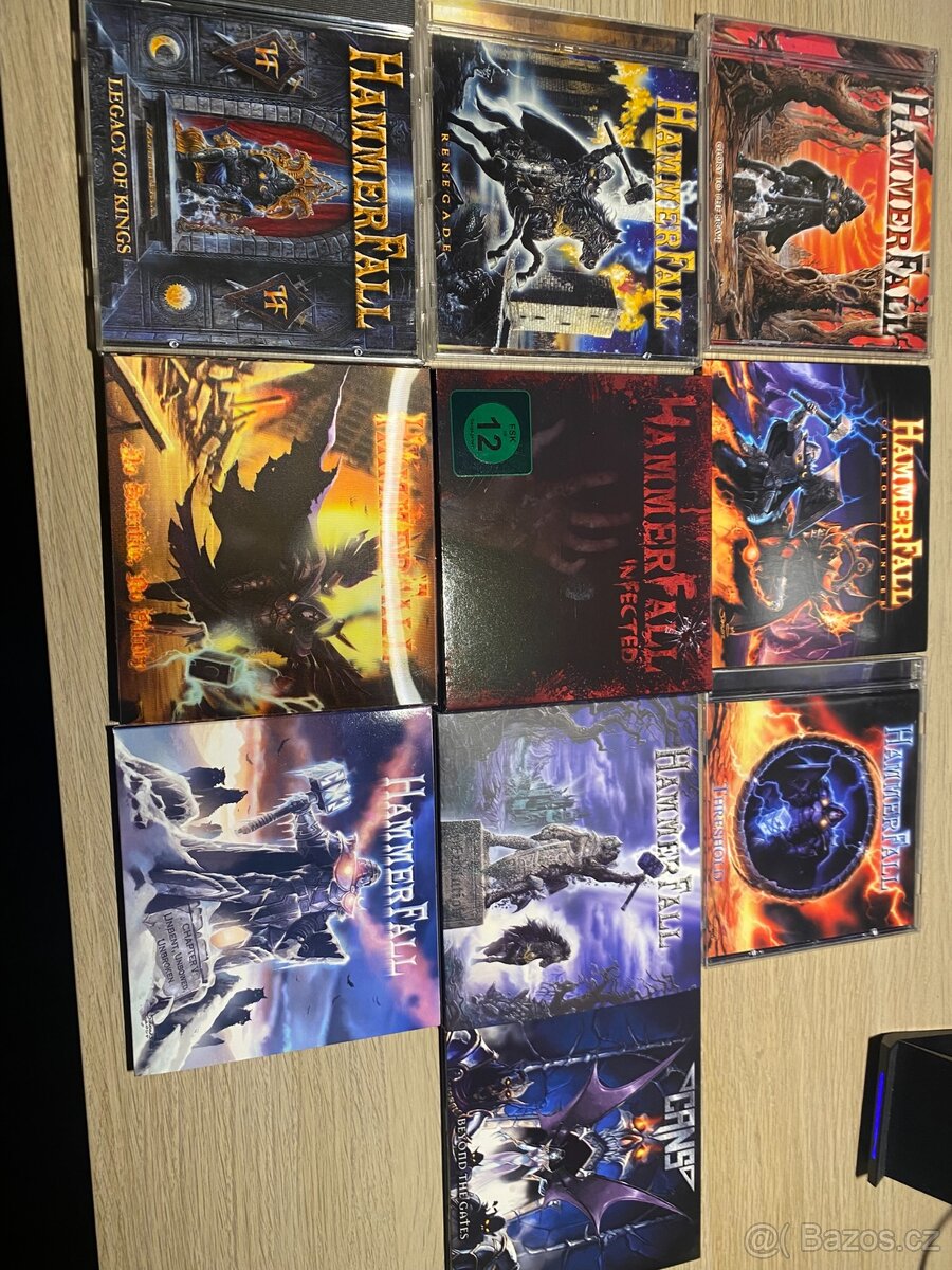 9 x Hammerfall, 1 x Cans