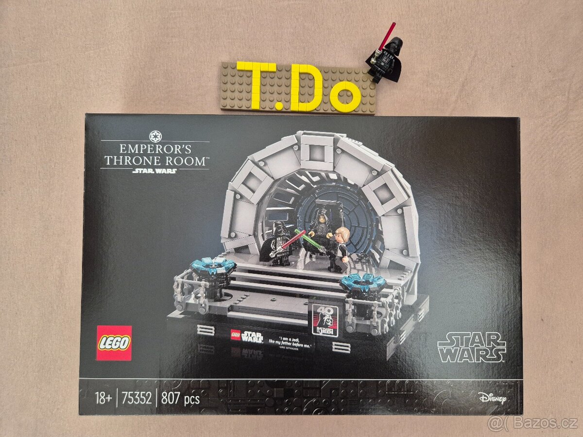 LEGO 75352 Císařův trůnní sál – diorama