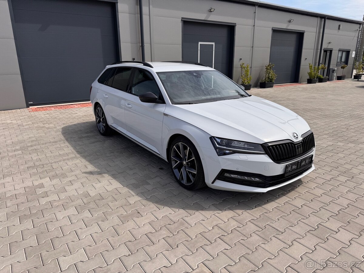 Škoda Superb Sportline, 2020, 2.0tdi, dsg, el. kufr, t. z.