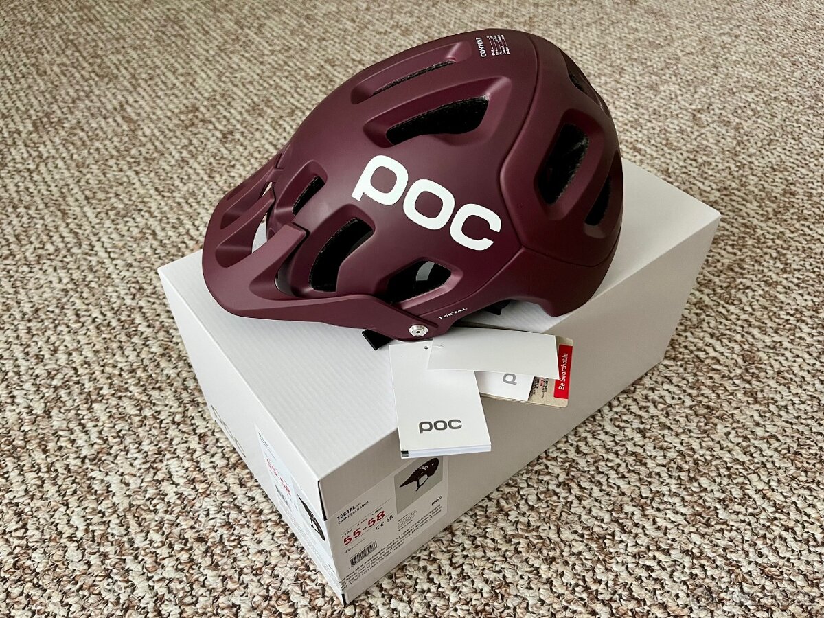 Nová helma POC Tectal, vel. 55-58 cm