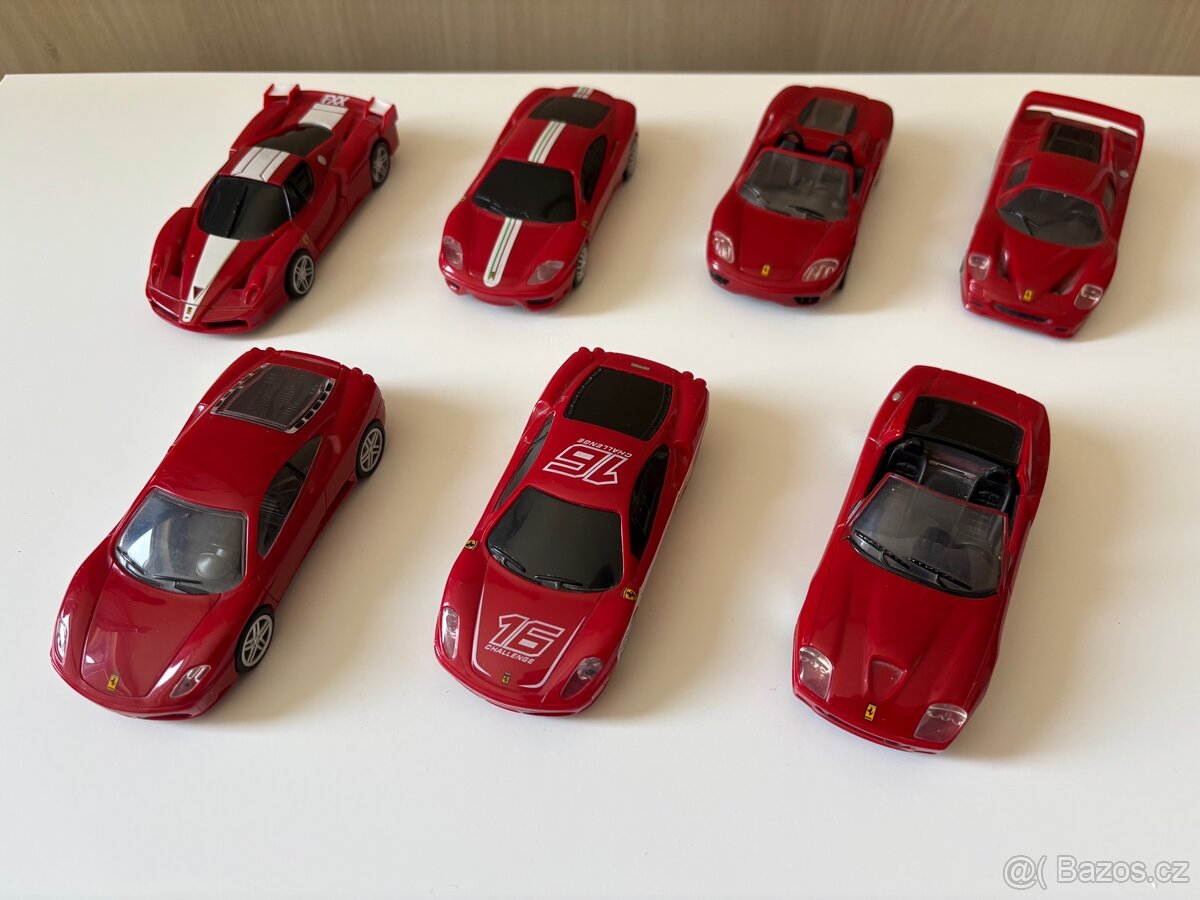 7 x model FERRARI Shell V-Power