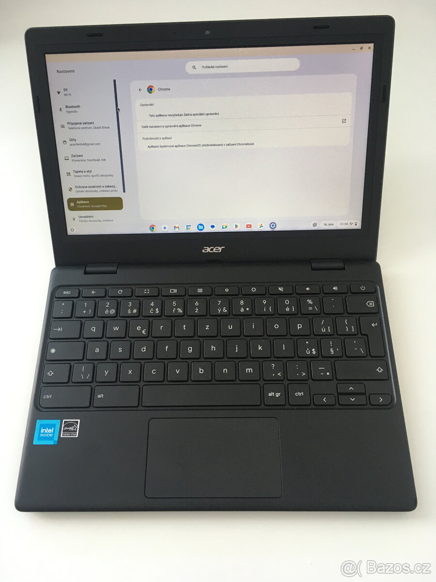 Notebook Chromebook Acer 311 - NOVÝ, Záruka